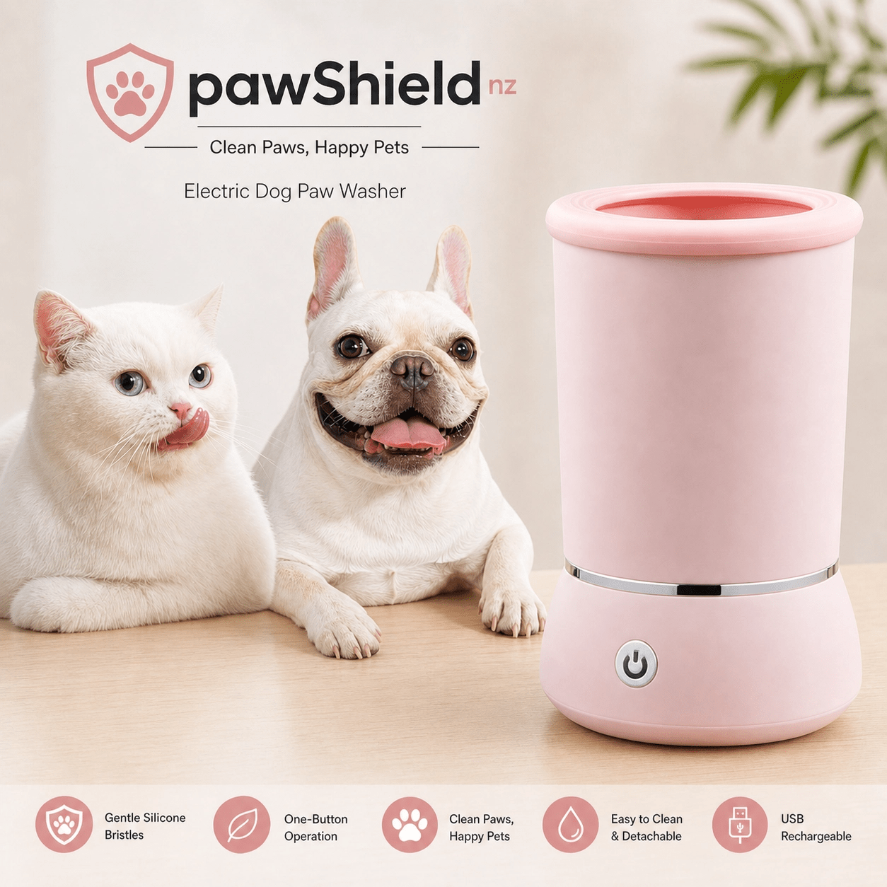 "PawShield™ Automatic Muddy Paw Cleaner" - PawShield NZ