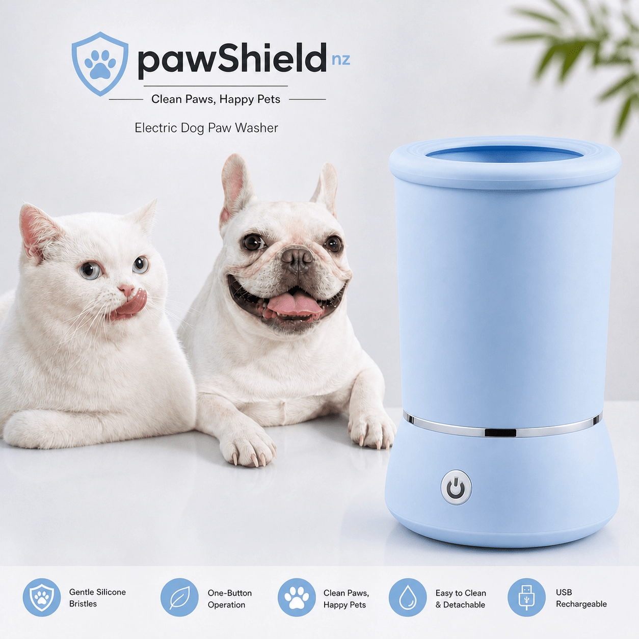 "PawShield™ Automatic Muddy Paw Cleaner" - PawShield NZ