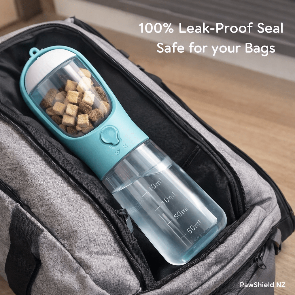 PawShield NZ™ 3 - in - 1 Portable Pet Water Bottle - PawShield NZ