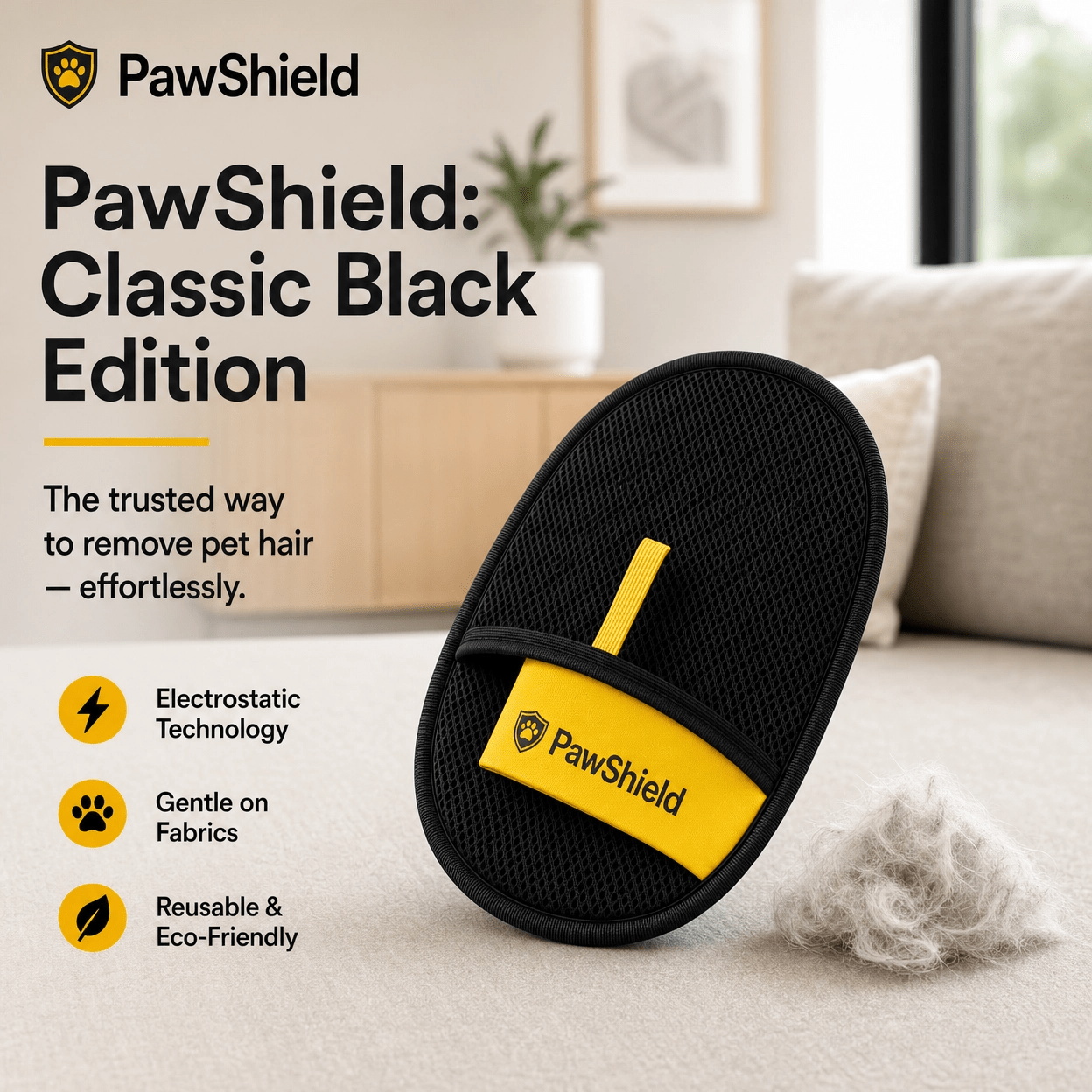 PawShield™ Ultimate Pet Hair Remover Mitt - PawShield NZ